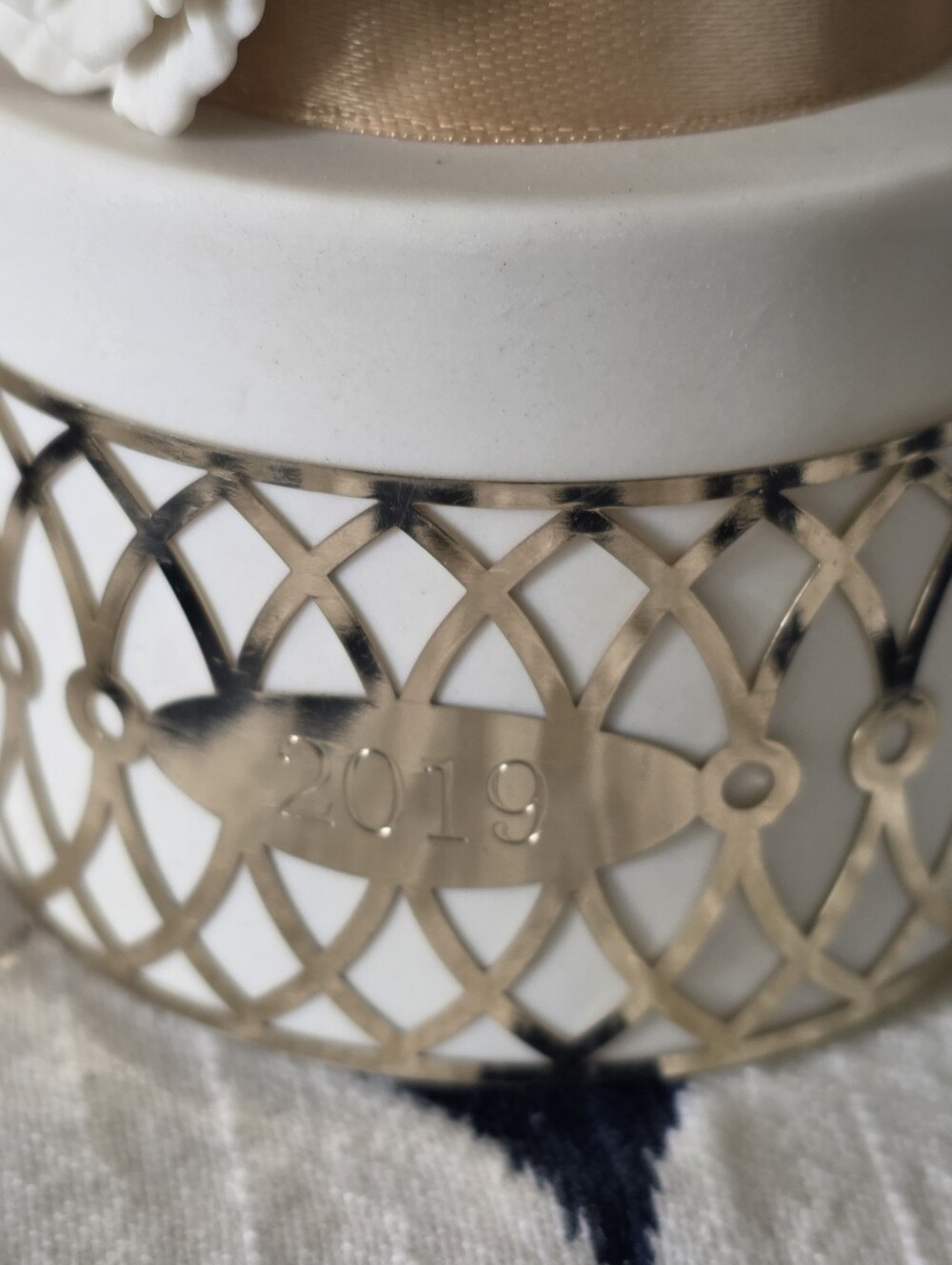 Hallmark Keepsake Two-Tier Cake Ornament 2019 - Picture 3 of 5